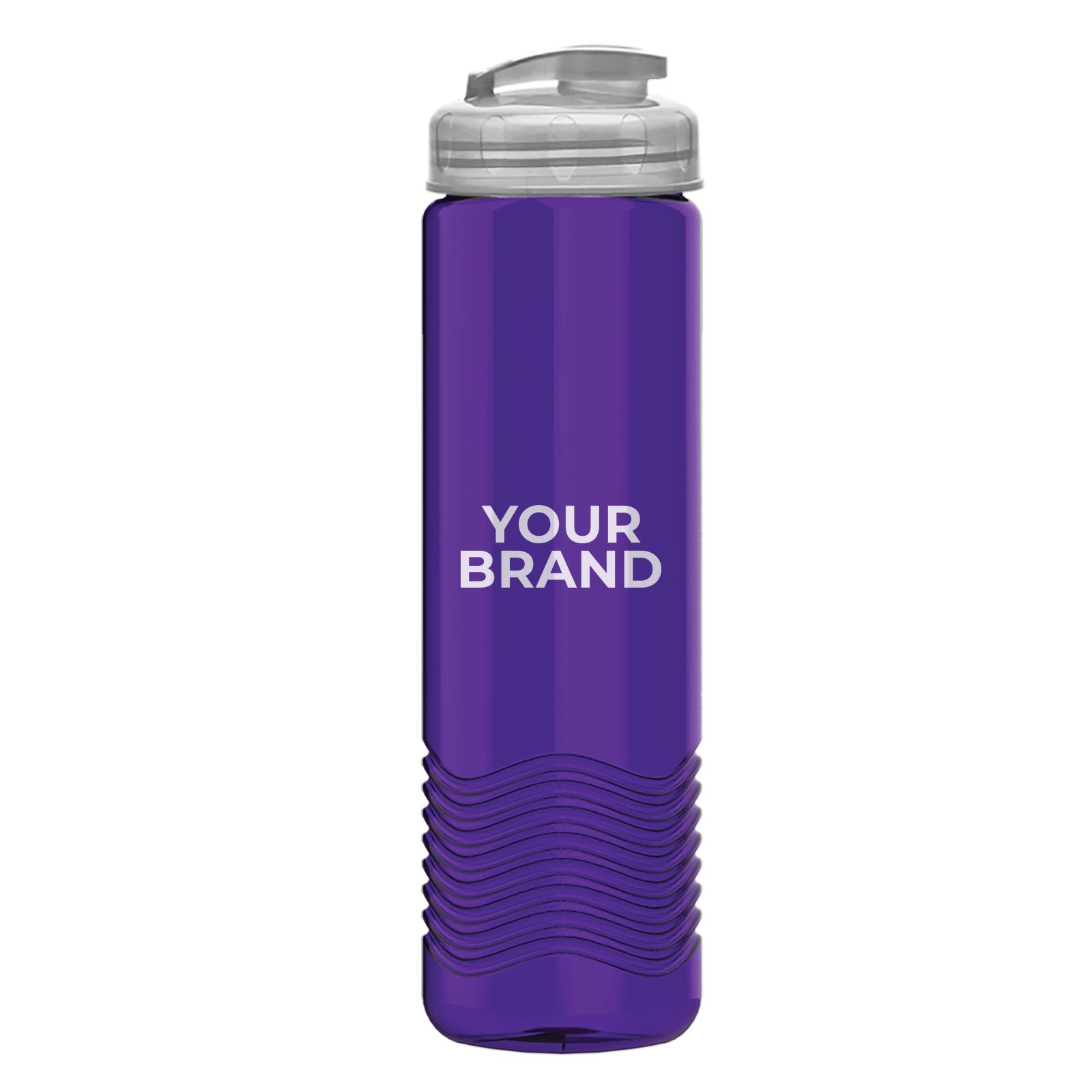 Garyline® Wave Tritan® Bottle with Flip-Top Lid - 24 oz.