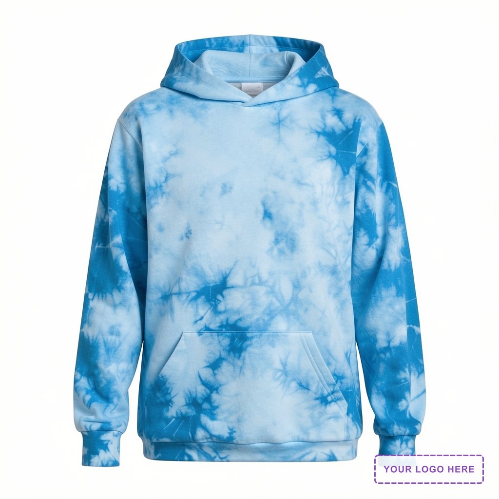 Port & Co Youth Crystal Tie-Dye Pullover Hoodie PC144Y