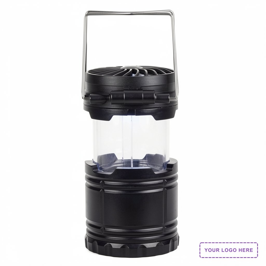 Retro Lantern with Fan
