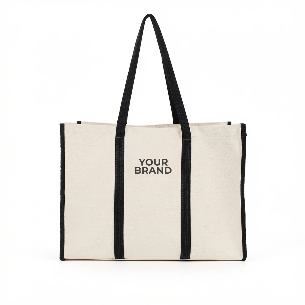 Recycled Canvas Wrap Around Tote Bag