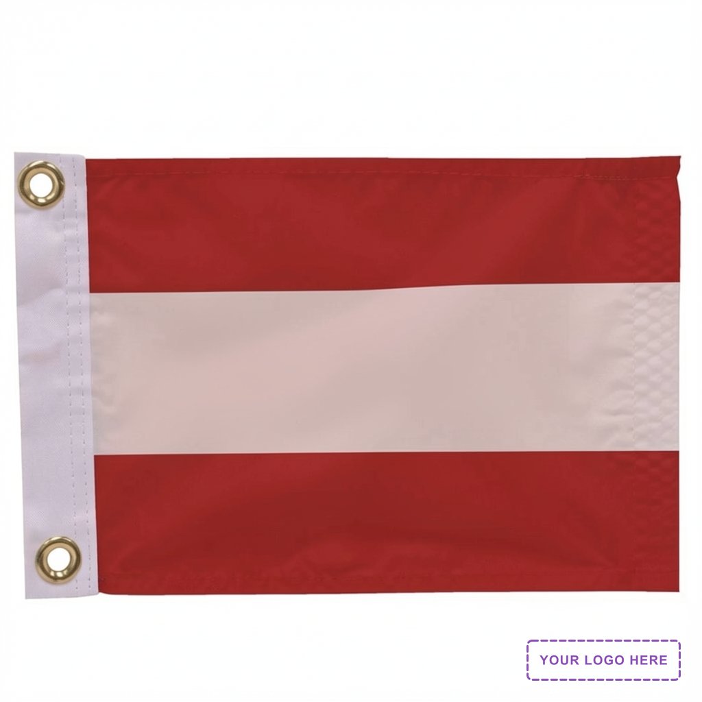8" x 12" Nylon Flag Single-Sided