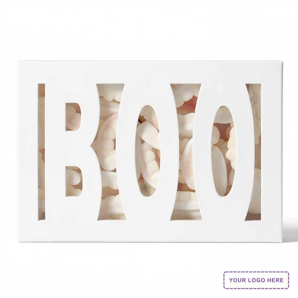 BOO Diecut Box with Gummy Teeth