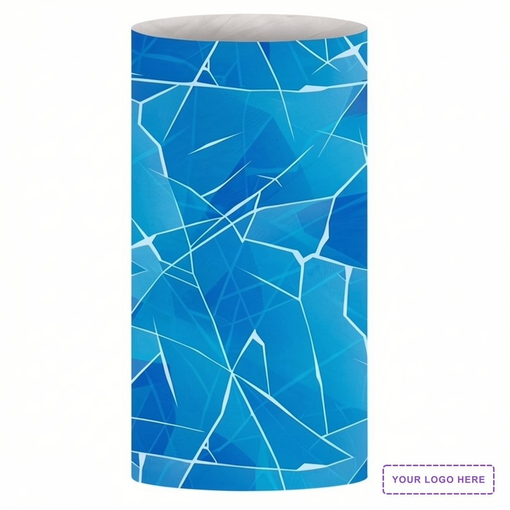 "THE FULL COLOR FANDANA™" Full Color Sublimation" Multi-Functional Gaiter & Headwear – 9-3/4" W x 17