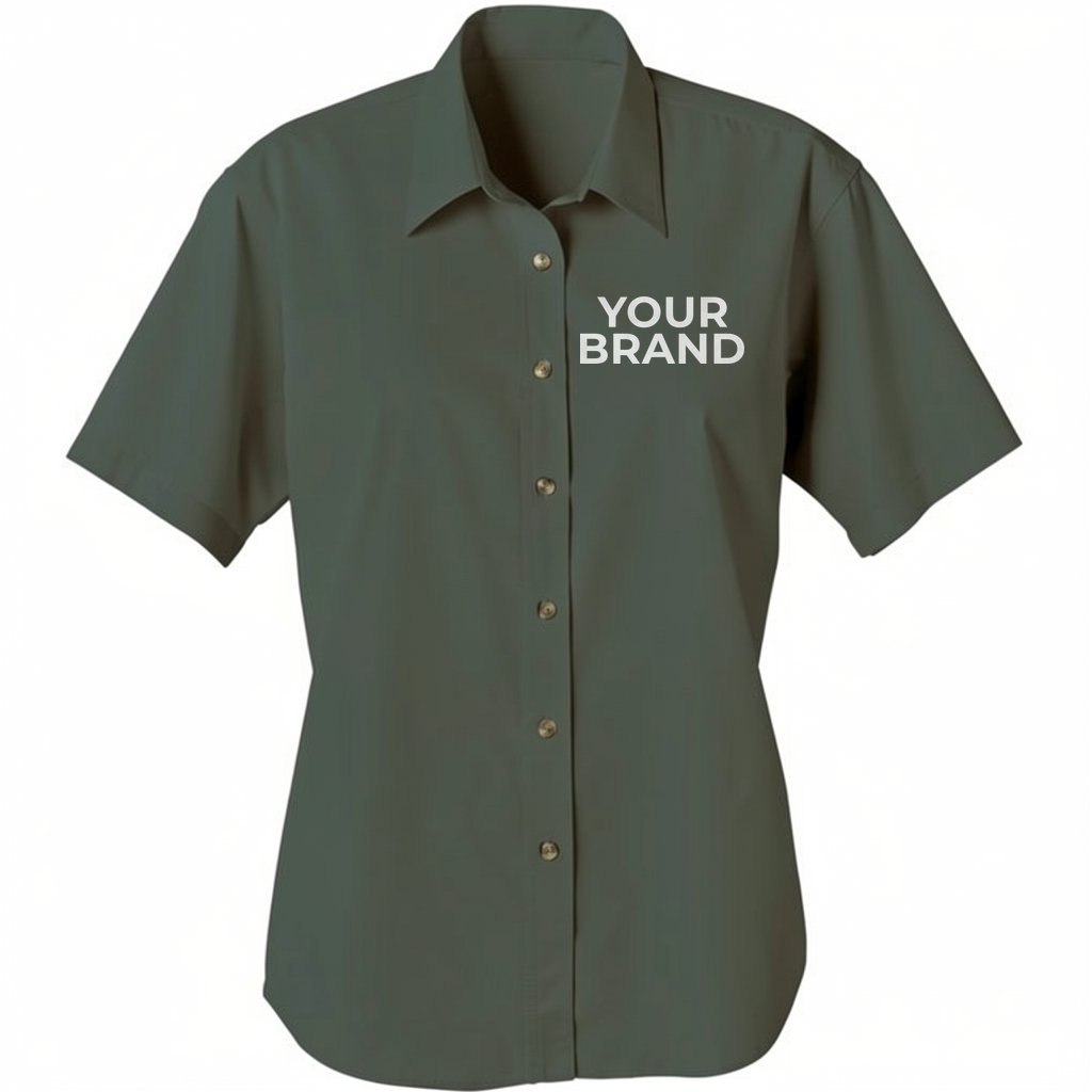 Women's Short Sleeve Dress Shirt