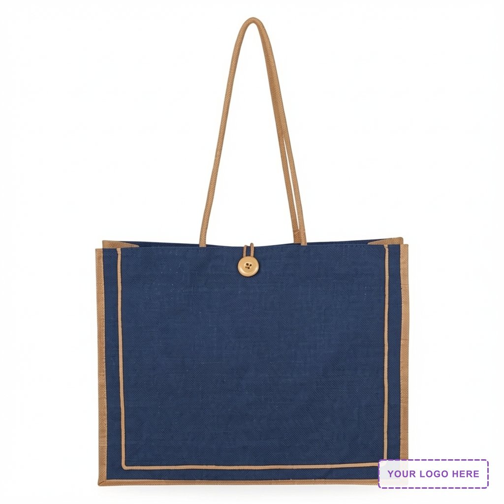 Paradise Jute Tote Bag