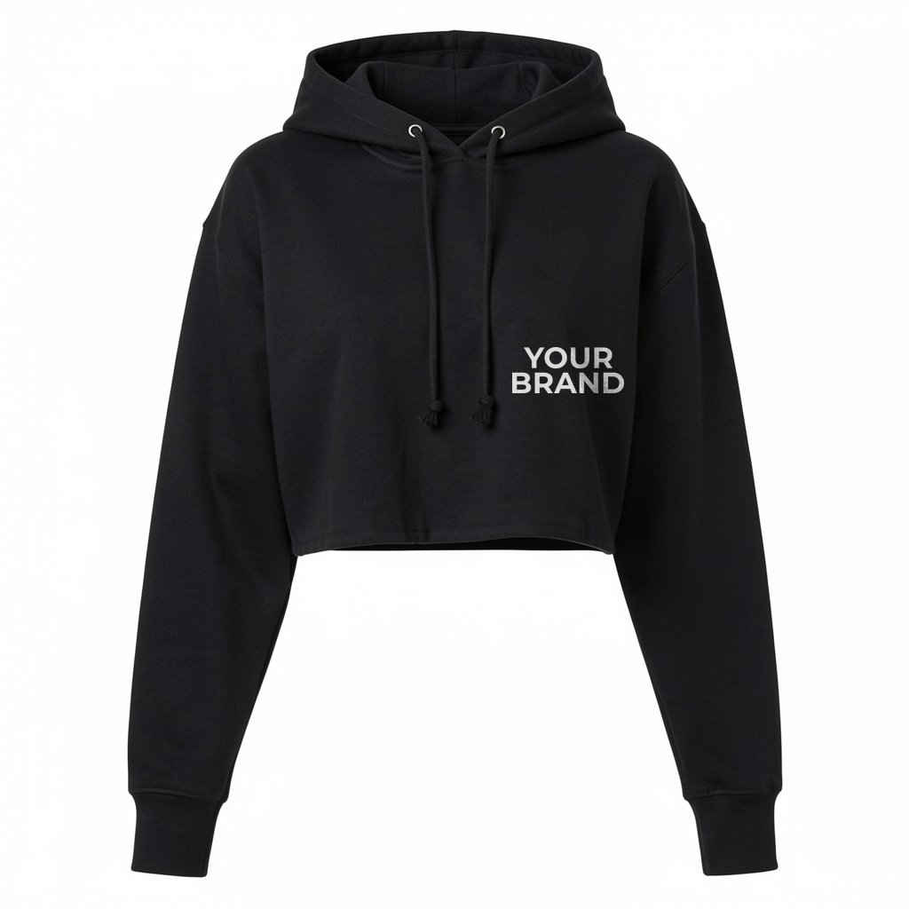 Women's Reverse Weave® Hooded Cropped Sweatshirt - RW01W