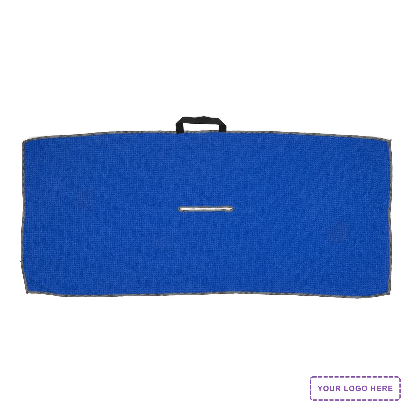 Fairway Slit rPET Waffle Golf Towel