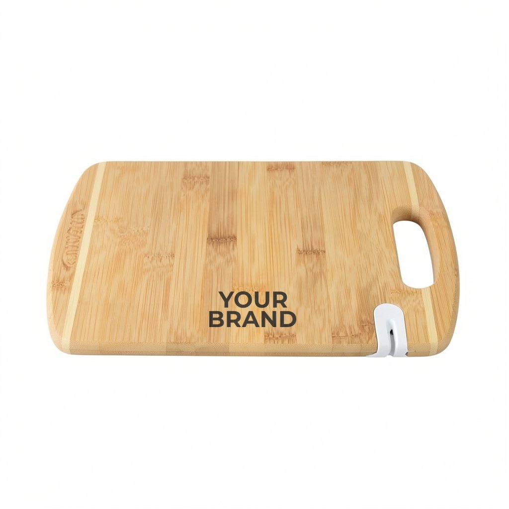 Bamboo Sharpen-It Cutting Board w/Gift Box