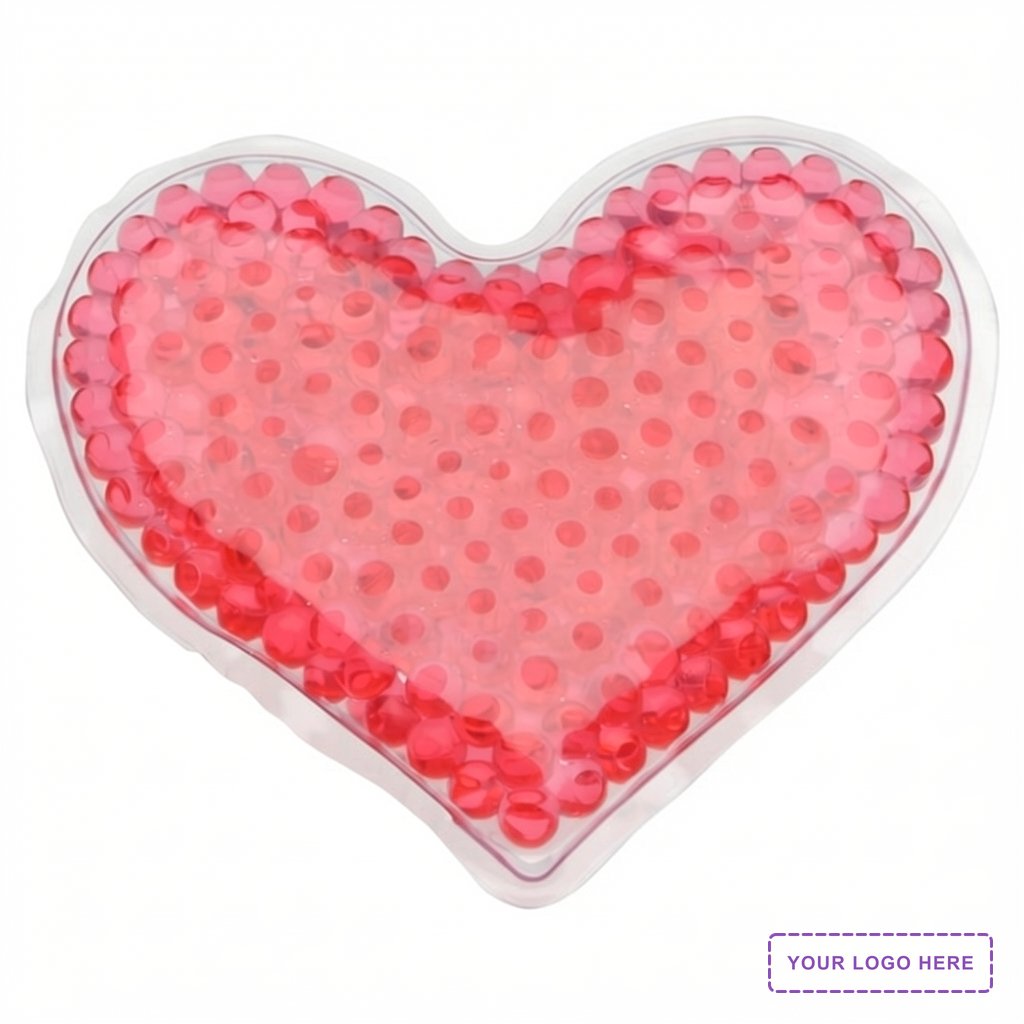 Full Color Heart Aqua Pearls™ Hot/Cold Pack