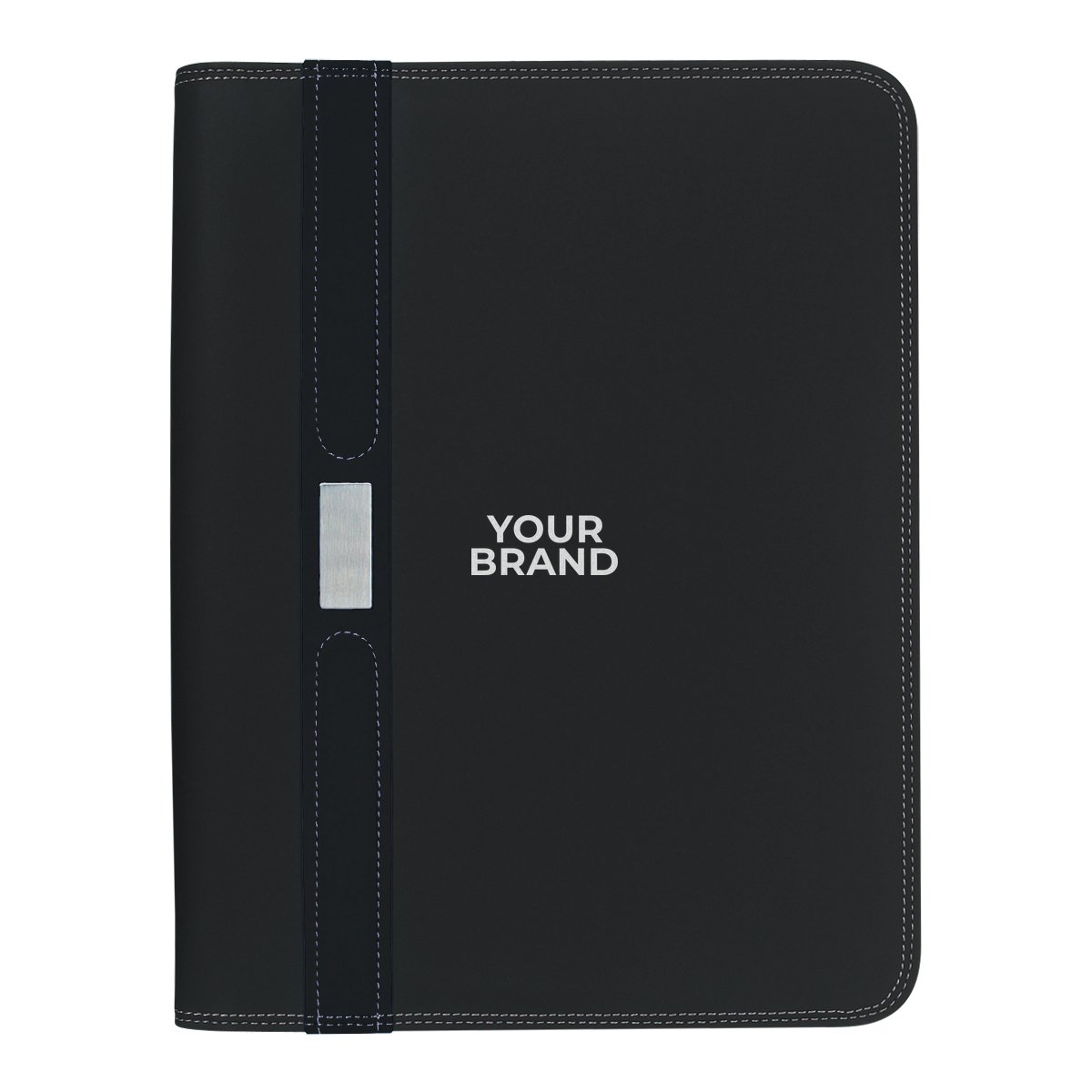 Contemporary Zippered Portfolio