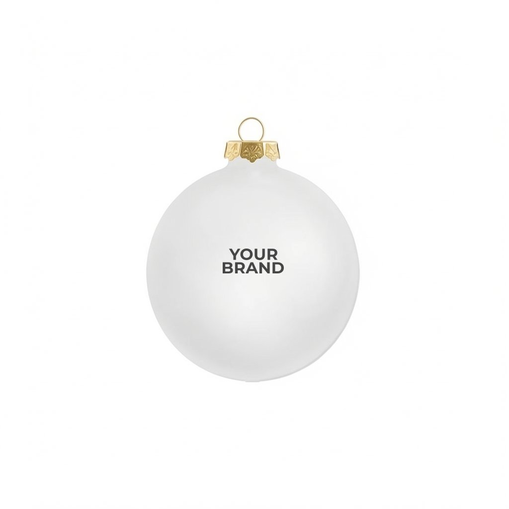 3 1/4" Traditional Glass Ornament