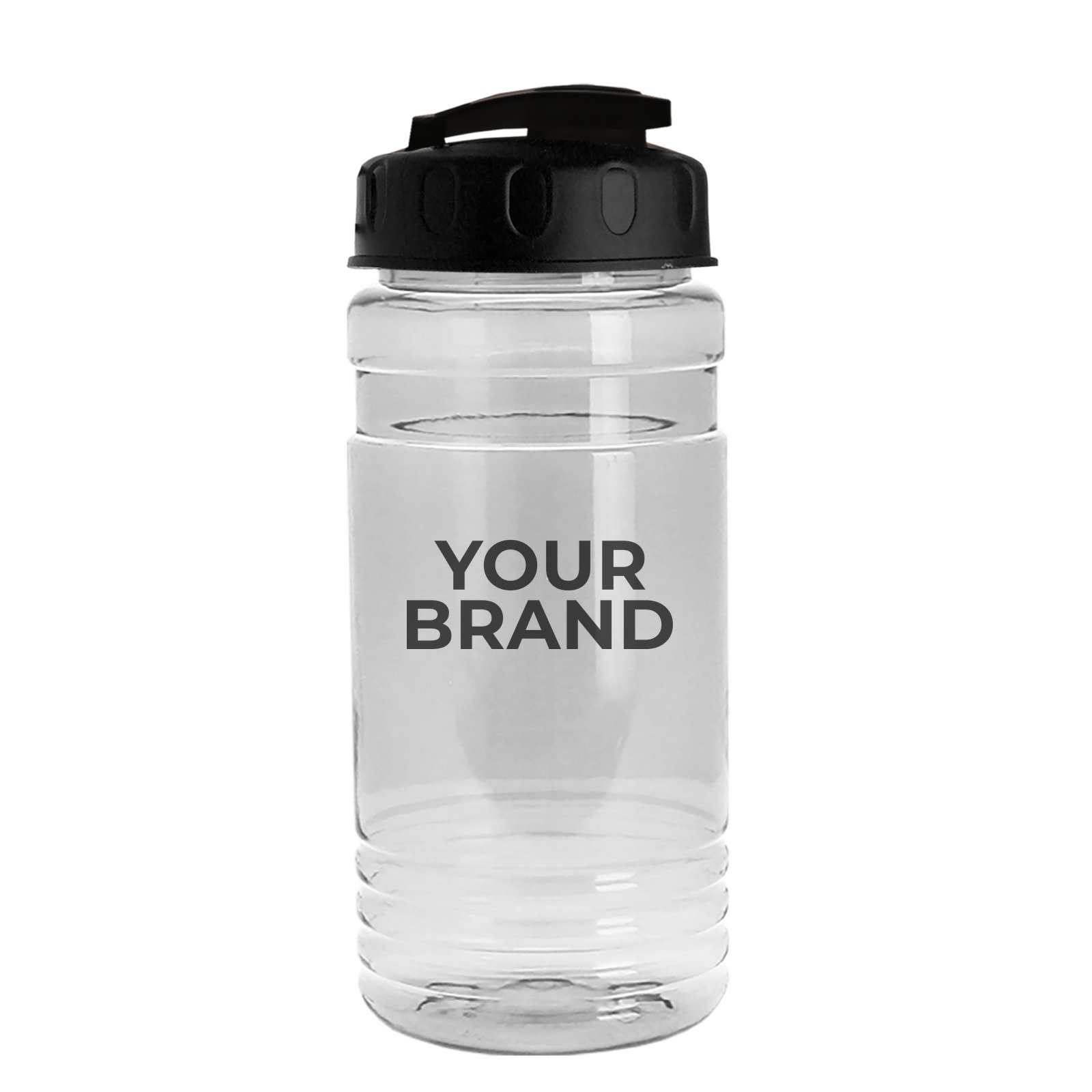 Garyline® Groove Tritan® Bottle with Flip-Top Lid - 20 oz.