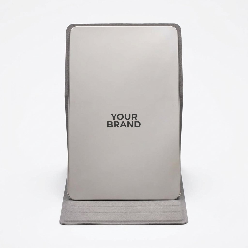 Reflections Stainless Steel Mirror with 3-Angle Stand