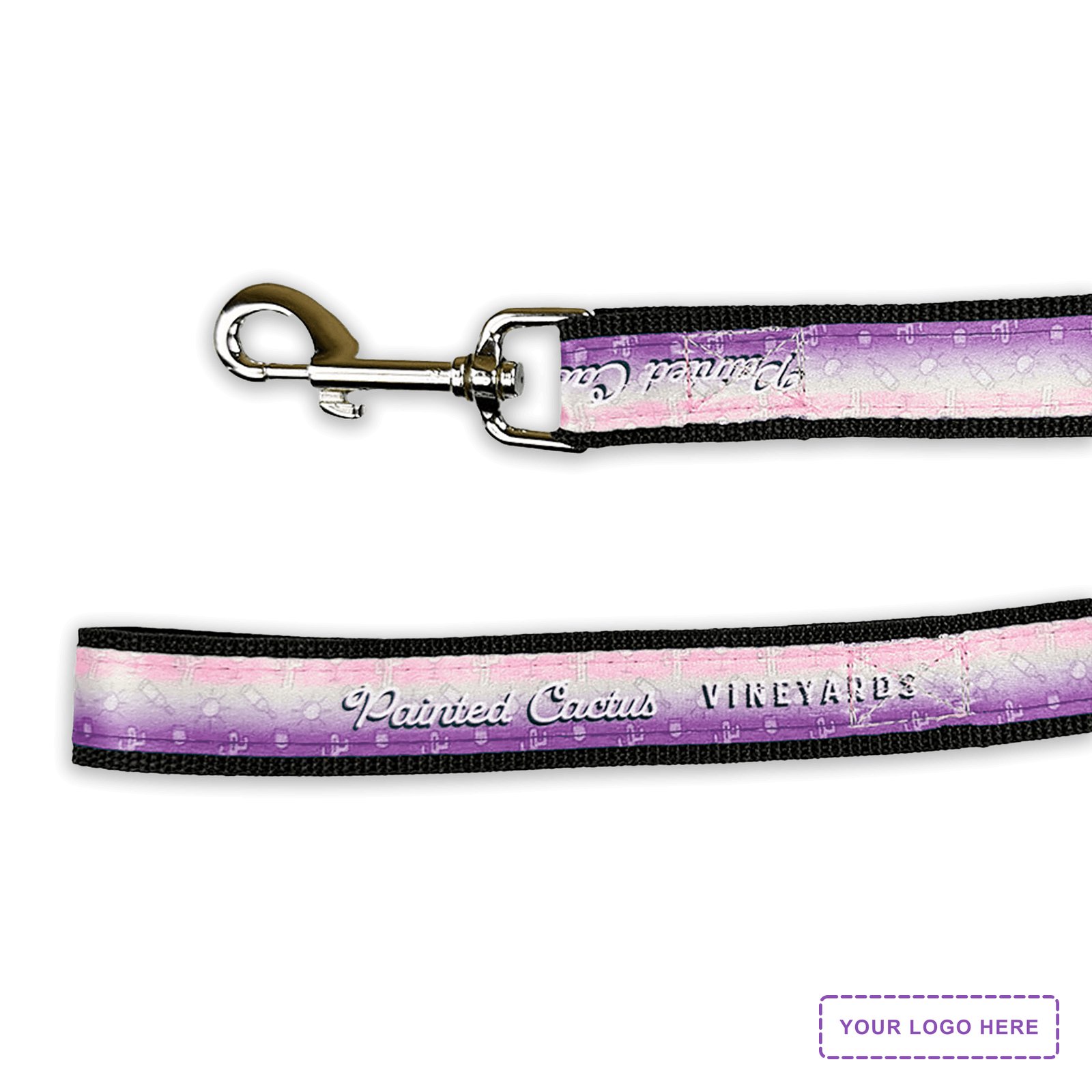1" X 72" Sublimated Heavy Duty Pet Leash with Nickel-Plated Hardware