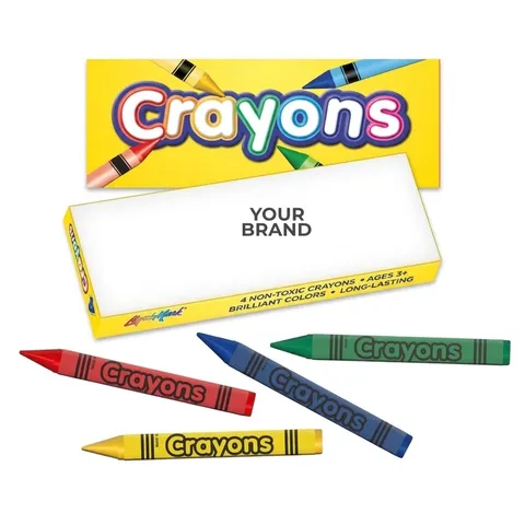 Four Pack Crayon Box