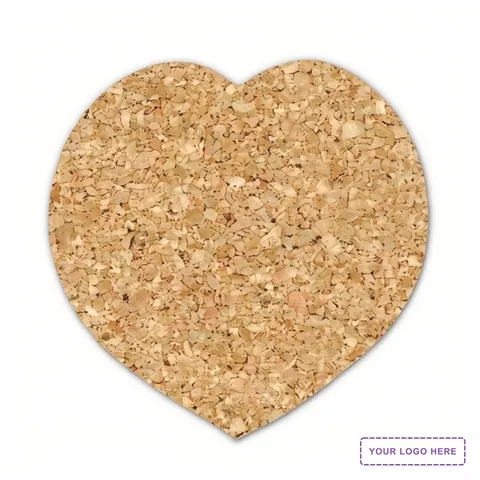 Heart Cork Coaster 4HT