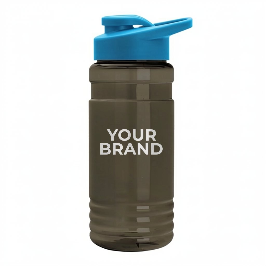 Garyline® Groove Tritan® Shaker Bottle with Drink-Thru Lid and Mixing Ball - 20 oz.