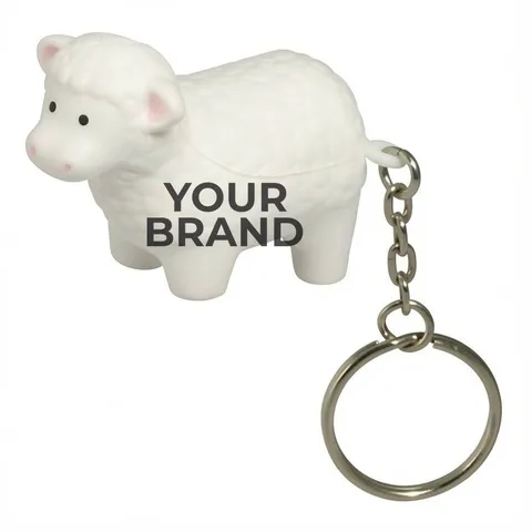 Sheep Stress Reliever Key Chain