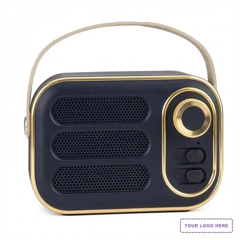 AWS Retro Boom FM Radio & Wireless Speaker