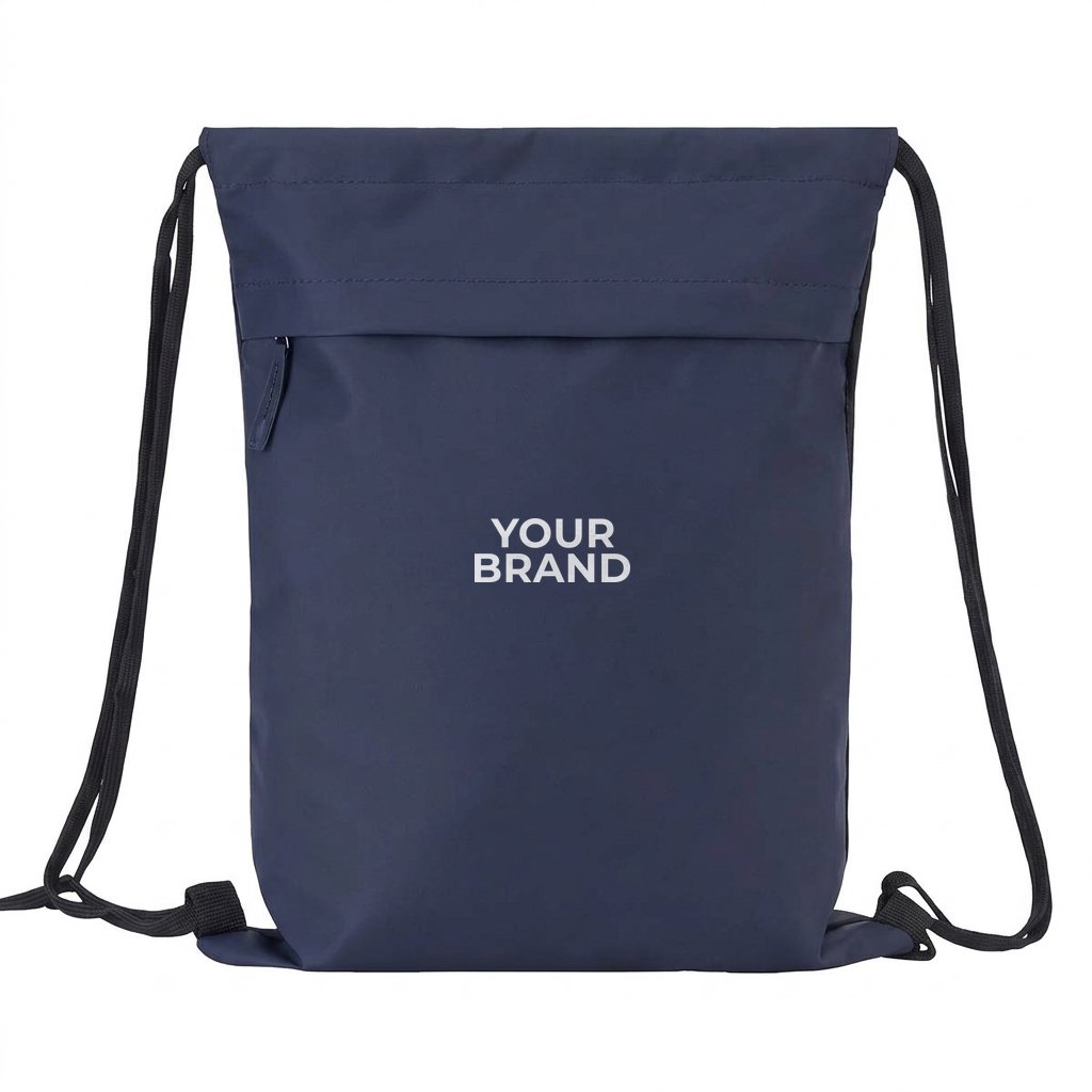 Lakeshore Recycled Nylon Drawstring Bag