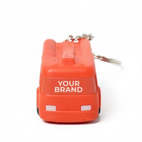 Fire Truck Stress Reliever Key Chain