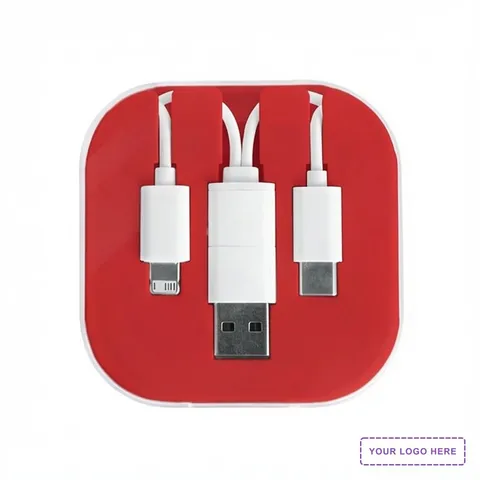 3-In-1 Charging Cable With Phone Stand 2.0