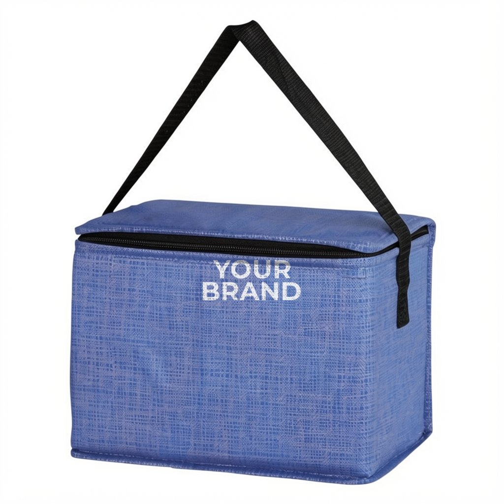 Crosshatch Non-Woven Lunch Bag