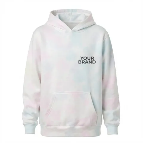 Youth Midweight Tie-Dyed Hooded Sweatshirt - PRM1500TD