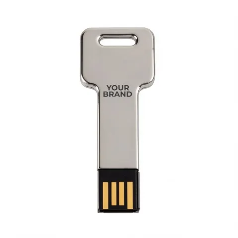Universal Source® 4 GB Silver Key USB 2.0 Flash Drive