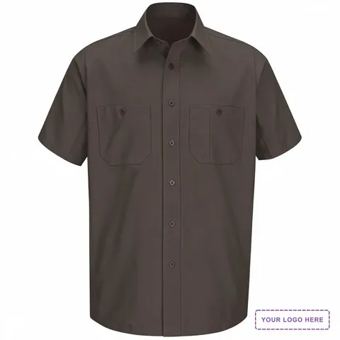 Men's Tall Short Sleeve Work Shirt - WS20T