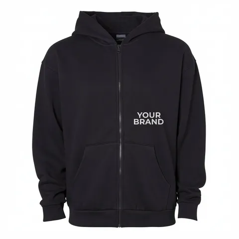 Unisex Avenue Midweight Full-Zip Hooded Sweatshirt - IND280ZIP