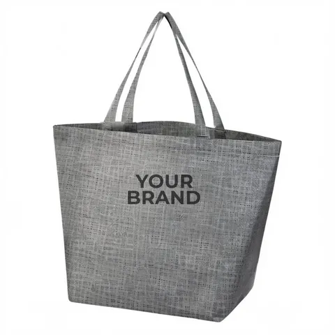 Crosshatch Non-Woven Tote Bag