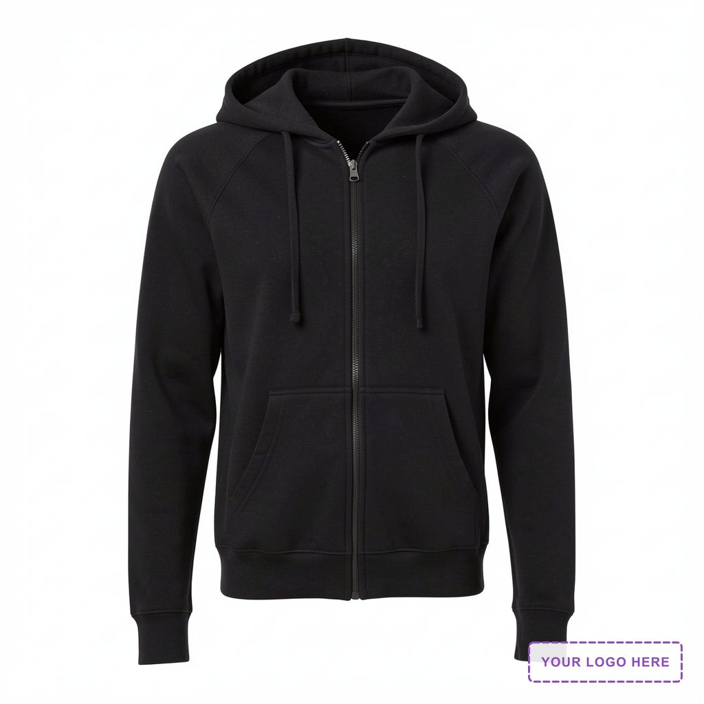 Unisex Special Blend Raglan Full-Zip Hooded Sweatshirt - PRM33SBZ