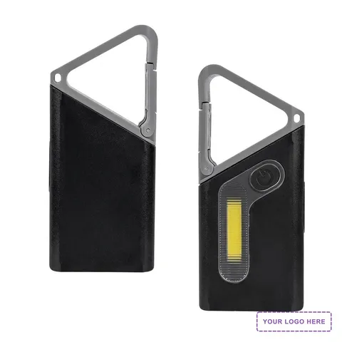 Clip 'N Grow Rechargeable Carabiner COB Flashlight