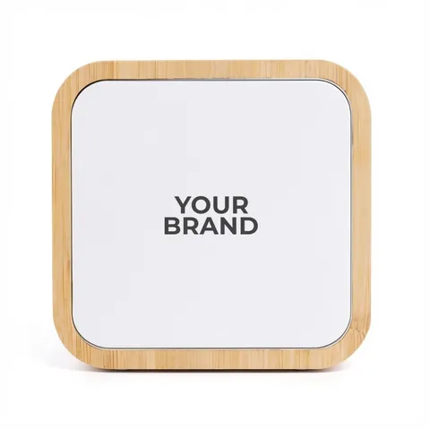 Bamboo Wireless Charger Night Light