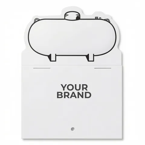 Adhesive Peel-N-Stick® Calendar - Propane Tank