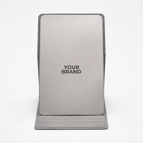 Reflections Stainless Steel Mirror with 3-Angle Stand