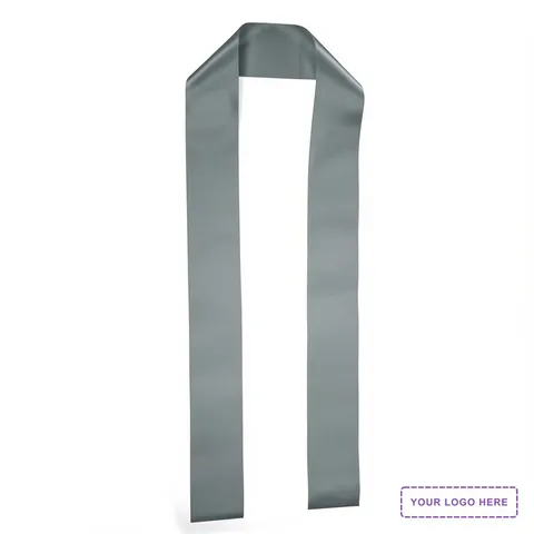 3" Badge Satin Stole - 60" Long - Brilliance