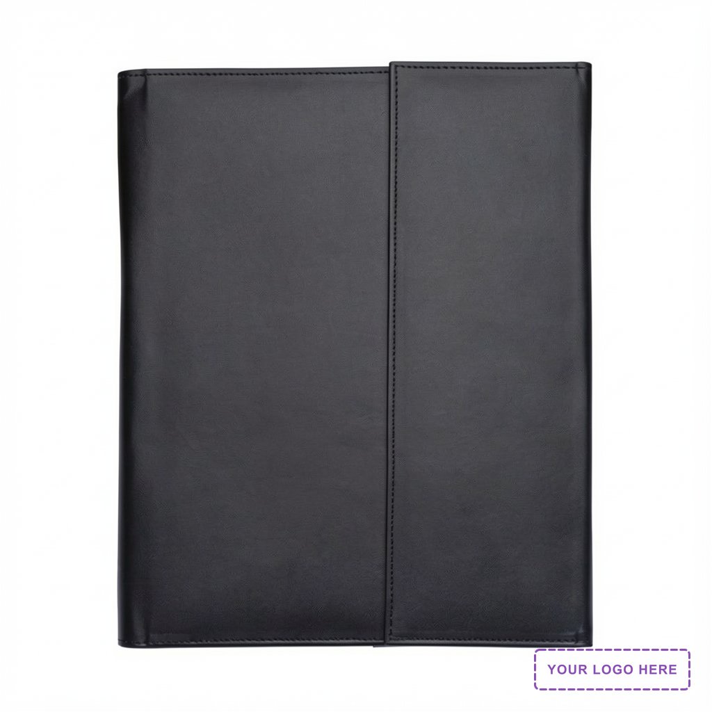 Bettoni® Atrani Bonded Leather Letter Size Padfolio