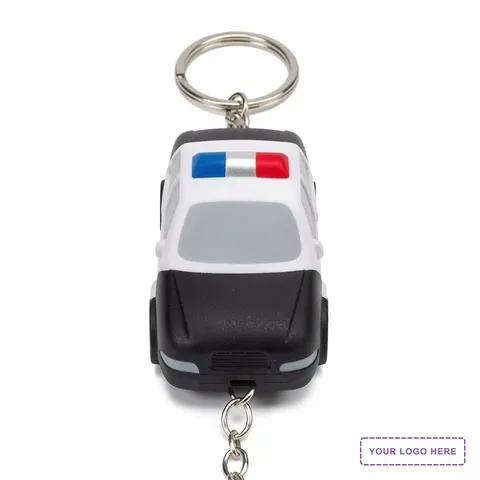 Police Car Stress Reliever Key Chain