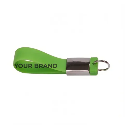 Rock Falls Silicon Key Chain Mini USB