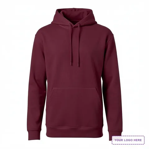 Men's Wicking Fleece Hooded Sweatshirt - 5505