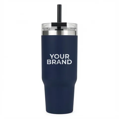 40 Oz. Full Color Naomi Intrepid Stainless Steel Tumbler