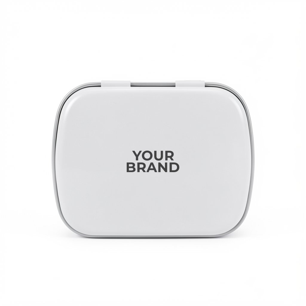 Domed Tin with Bottle Shaped Mints