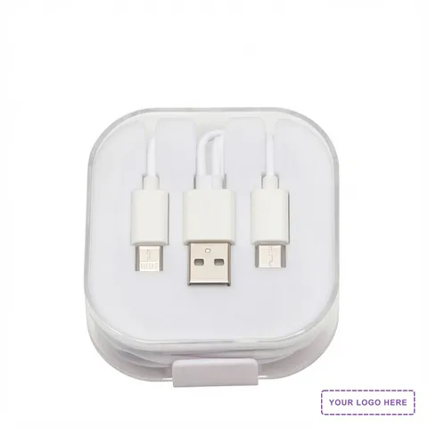 Trio 3-in-1 Charging Cable with Built-In Phone Stand