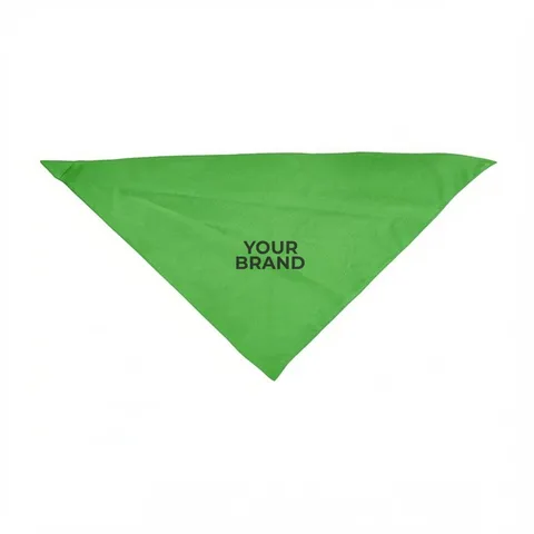 Small Triangle Pet Bandana with Screen Print
