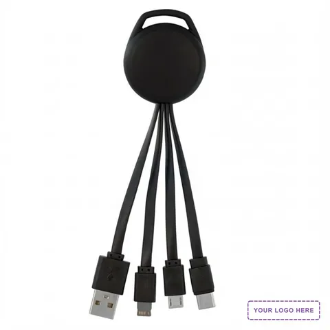 Color Light UP Vivid 3-IN-1 Charging Cable