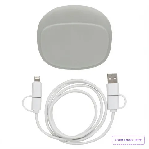 Stow 'N Go 4-in-1 60W PD 39" Data & Fast Charging Cable with Silicone Pouch