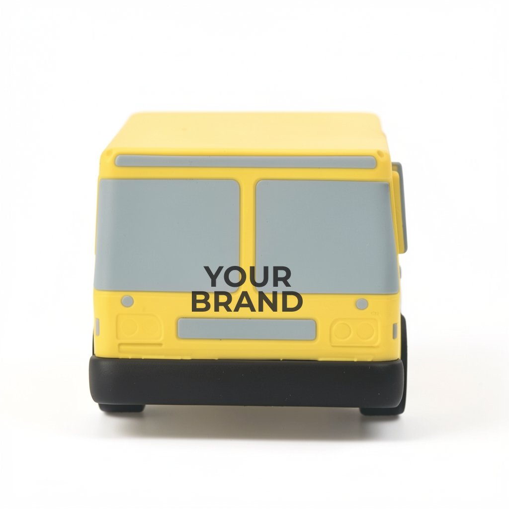 Flat Front School Bus Stress Reliever