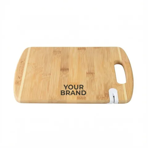 Bamboo Sharpen-It Cutting Board w/Gift Box